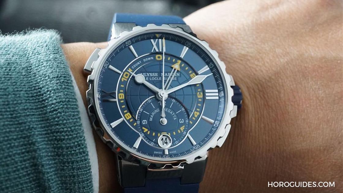 ULYSSE NARDIN - 倒著走也行！雅典Regatta倒數計時碼錶