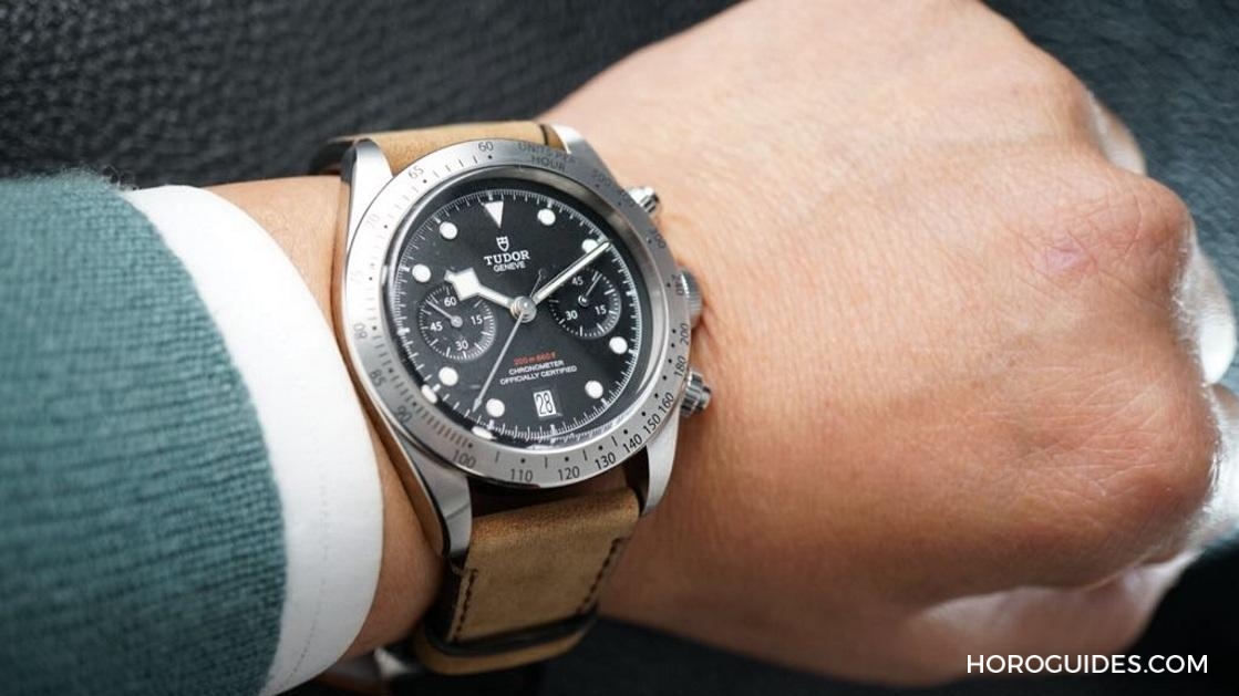 TUDOR - BLACK BAY - M79350-0004 - [BASEL]帝舵Black Bay第一款計時碼錶，百年靈也參一腳？