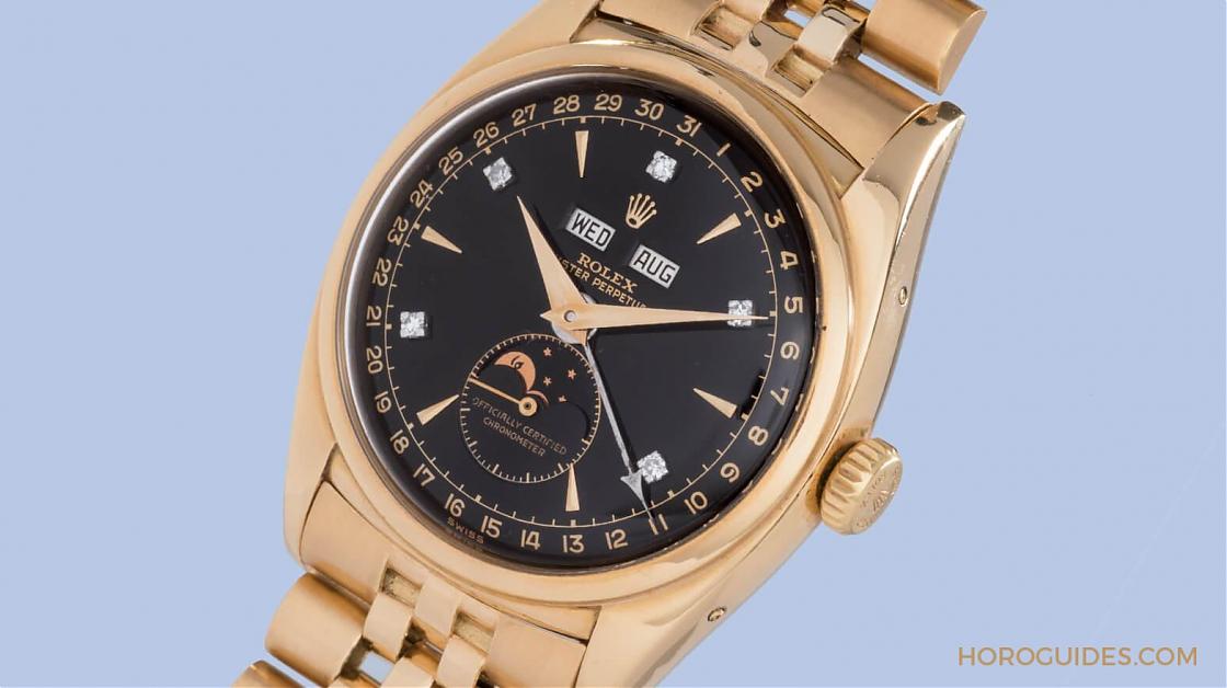 ROLEX - 勞力士的月相值幾多錢?5月Phillips拍賣告訴你(目前估價超過150萬美金)