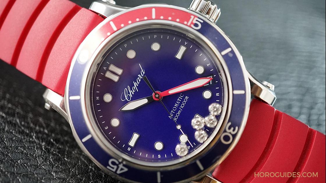 CHOPARD - Happy Sport第一支潛水錶Happy Ocean更中性