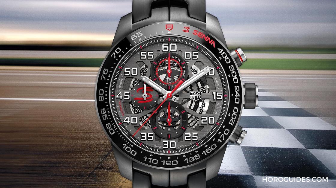 TAG HEUER - CARRERA - CAR2A1L.BA0688 - 霸氣車魂 Heuer 01 Ayrton Senna特別版