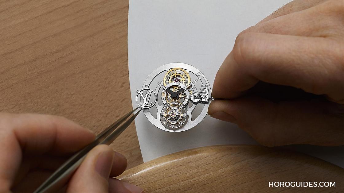 LOUIS VUITTON - FLYING TOURBILLON - Q7EB00 - 日內瓦印記陀飛輪又一發,LOUIS VUITTON做錶使出渾身解數