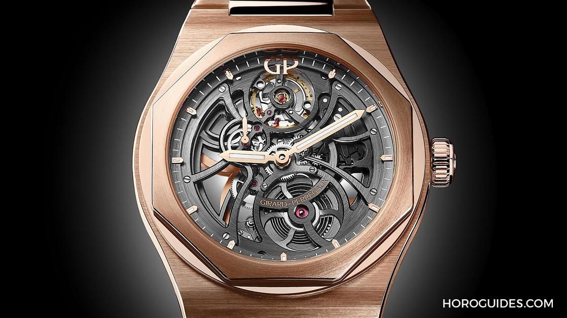 GIRARD-PERREGAUX - 強勢回歸!芝柏Laureato追加鏤空版小三針