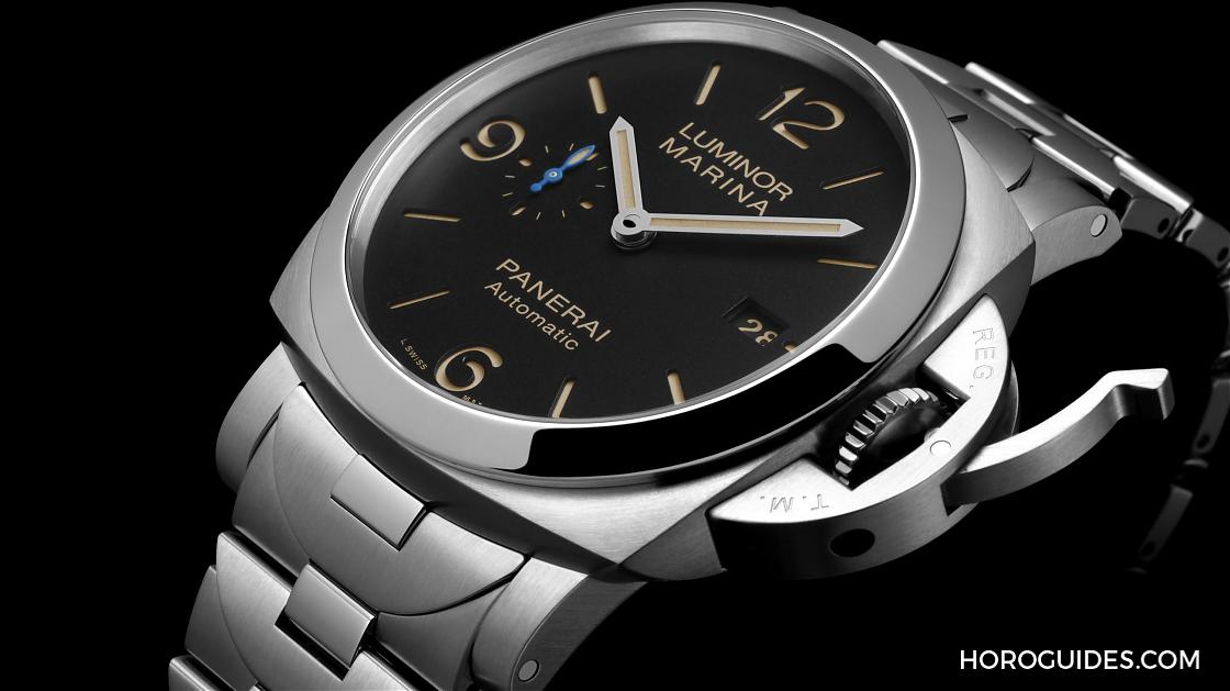 PANERAI - LUMINOR MARINA - Luminor Marina新款尺寸雙出動,沒想到沛納海鍊帶最搶戲