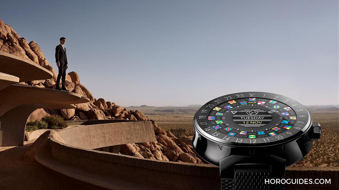 LOUIS VUITTON - LV手錶首次數位化，Tambour Horizon旅行最強智能錶