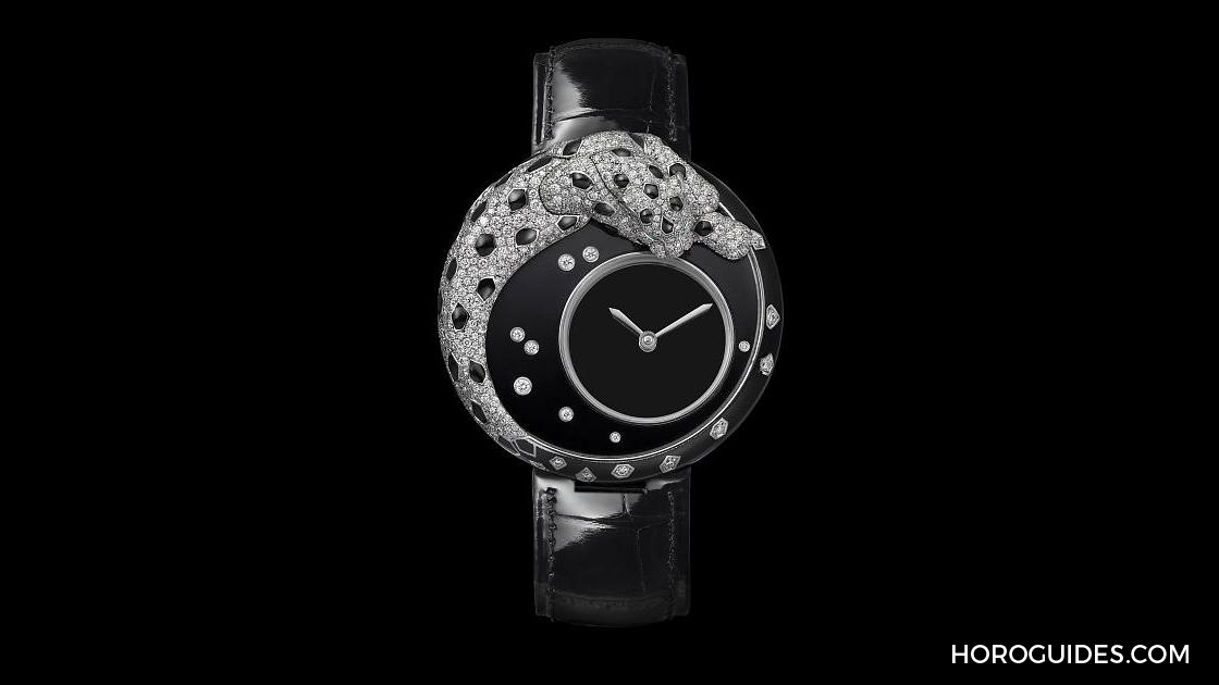 CARTIER - PANTHERE DE CARTIER - 看不透的性感 Panthère Mystérieuse美洲豹神秘小時手錶