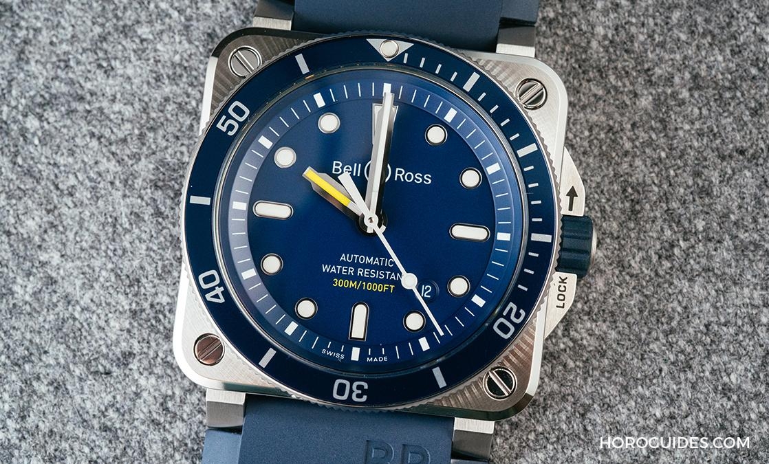 戴潜水表的另一种方式：BELL&ROSS的蓝面新款Diver Blue
