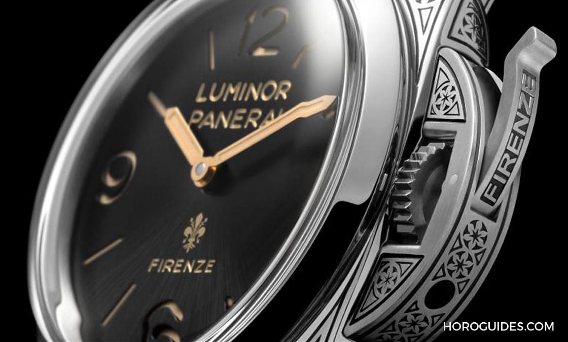 OFFICINE PANERAI - 小沛的工藝之作，雕刻大師操刀的LUMINOR 1950 FIRENZE 佛羅倫斯專賣店限定錶款