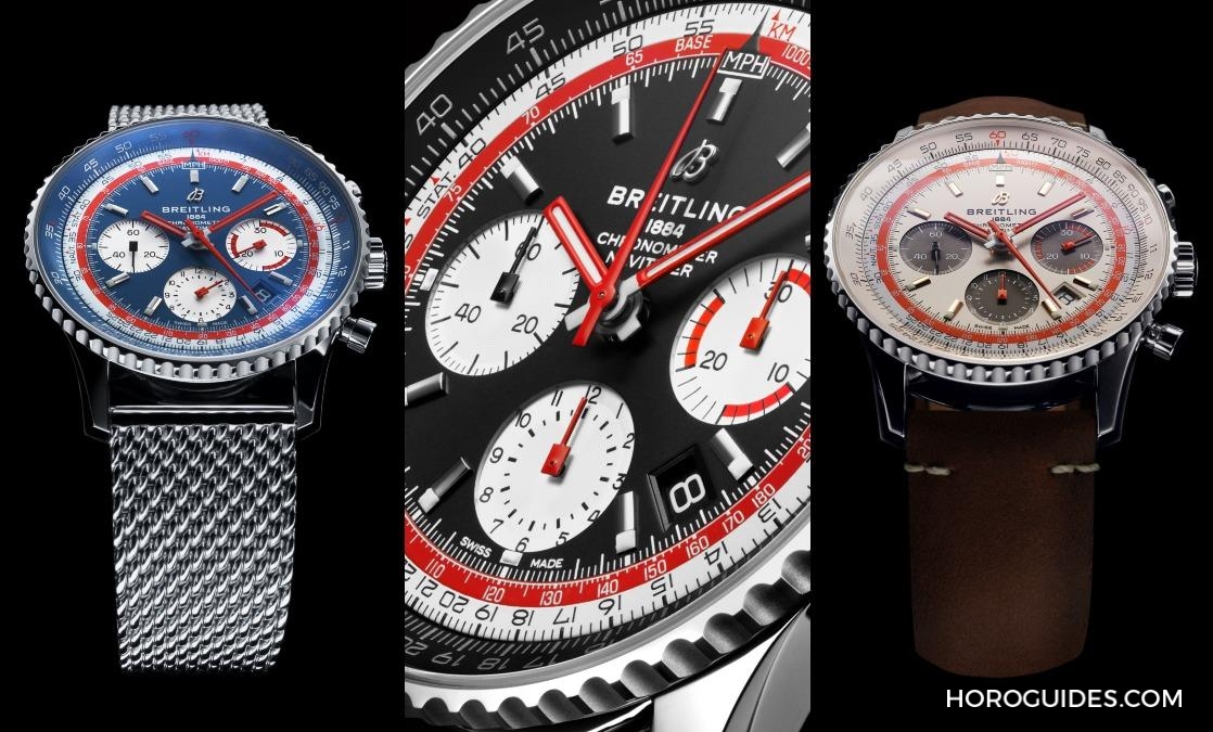 BREITLING - Navitimer 1 B01航空公司特別版腕錶，三款限量新作限時販售！