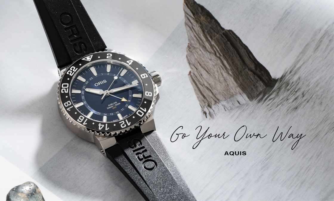 ORIS - 這只潛水錶什麼時候戴都有品味- ORIS Aquis GMT Date