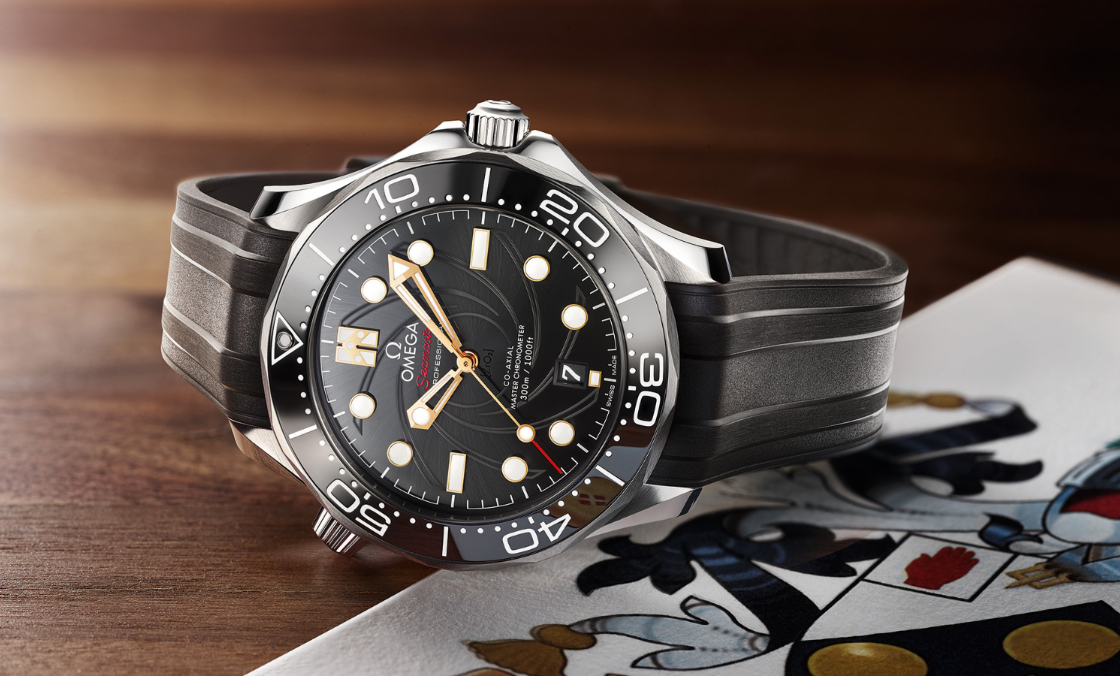 OMEGA - OMEGA獻給經典詹姆士‧龐德007電影：全新海馬潛水300米腕錶