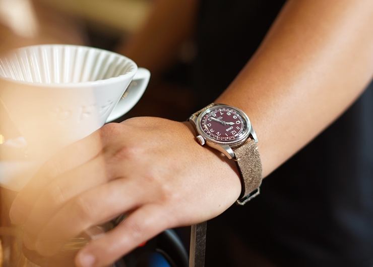 用時間換得醇厚滋味,ORIS x Congrats Cafe