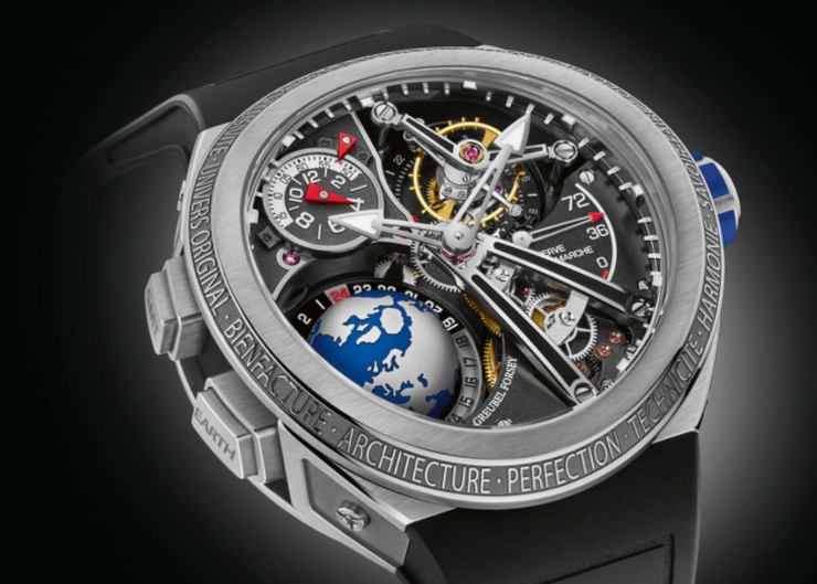 大師的第一只運動錶 Greubel Forsey GMT Sport