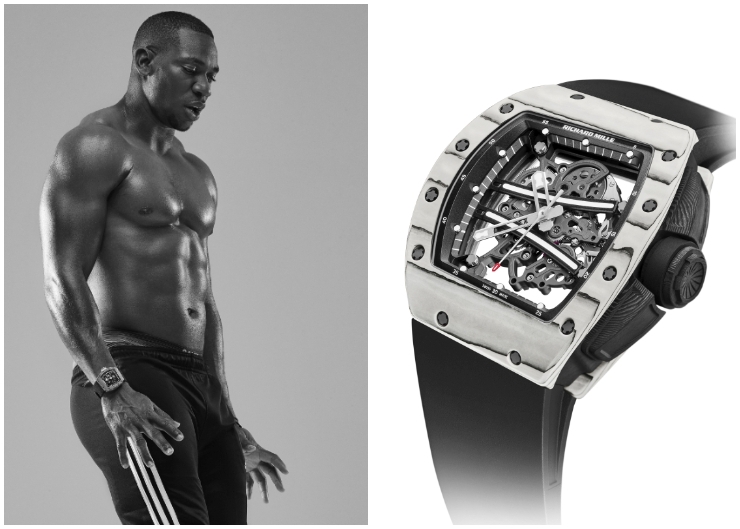 RICHARD MILLE 發表 RM 61-01 Yohan Blake 終極版腕錶