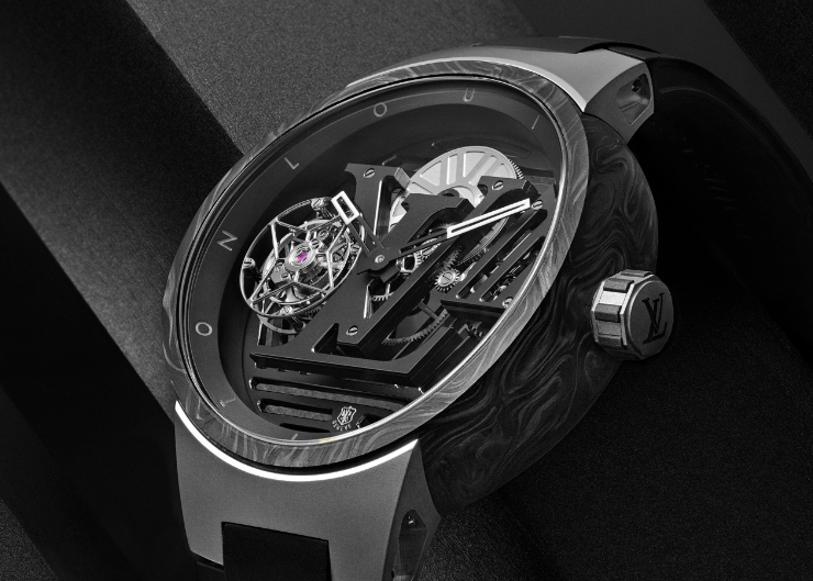 未來式美學|路易威登Tambour Curve Flying Tourbillon日內瓦印記腕錶
