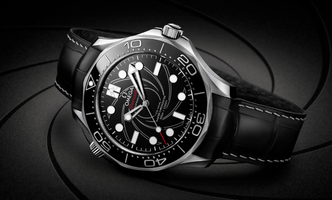 OMEGA - 換上鉑金錶殼！OMEGA「詹姆士‧龐德」海馬潛水300米腕錶