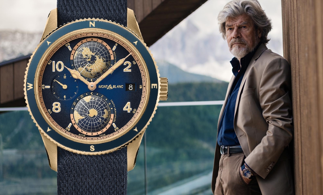 MONTBLANC - 向傳奇登山家Reinhold Messner致敬！萬寶龍1858系列Geosphere限量款腕錶