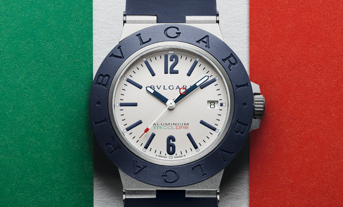 BVLGARI - BVLGARI攜手義大利空軍為兒童醫院獻愛心，推出Aluminum Tricolore特別版腕錶