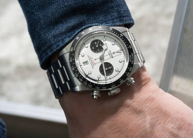 幫你試戴!TUDOR Black Bay Chrono不鏽鋼計時腕錶