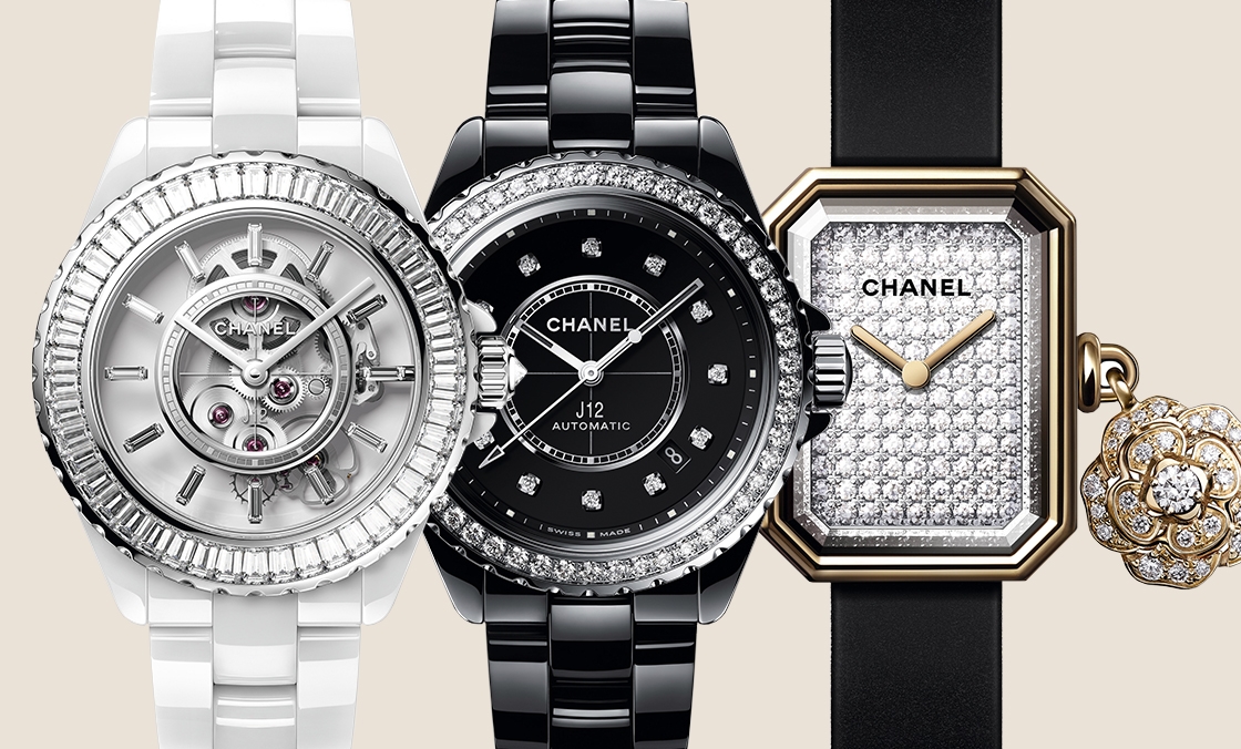 CHANEL - 經典，再進化｜J12 Caliber 3.1白色腕錶、J12鑲鑽腕錶＆Premiére Extrait de  Camélia腕錶