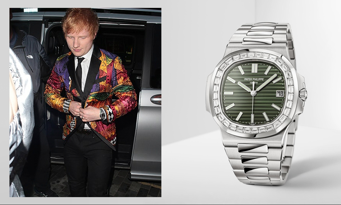 PATEK PHILIPPE - [名人錶盒] 最愛錶的小鮮肉Ed Sheeran，還有什麼頂級錶沒SHOW？