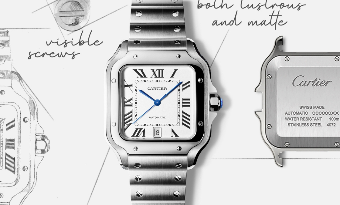 CARTIER - 見證飛行傳奇的百年經典，Santos de Cartier腕錶