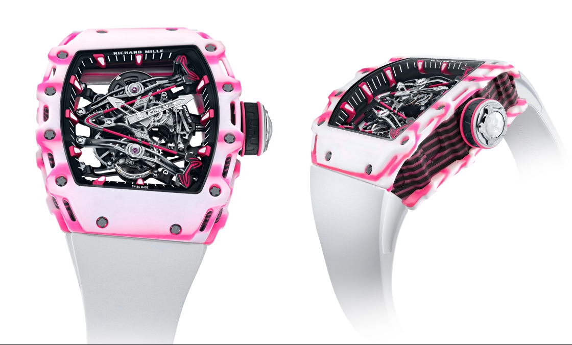 RICHARD MILLE - 這樣一只粉紅色的Richard Mille腕錶｜RM38-02 Bubba Watson陀飛輪