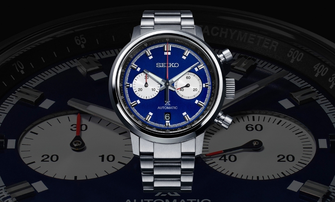 SEIKO - SEIKO Speedtimer計時碼錶 深藍面盤致敬精準歷史