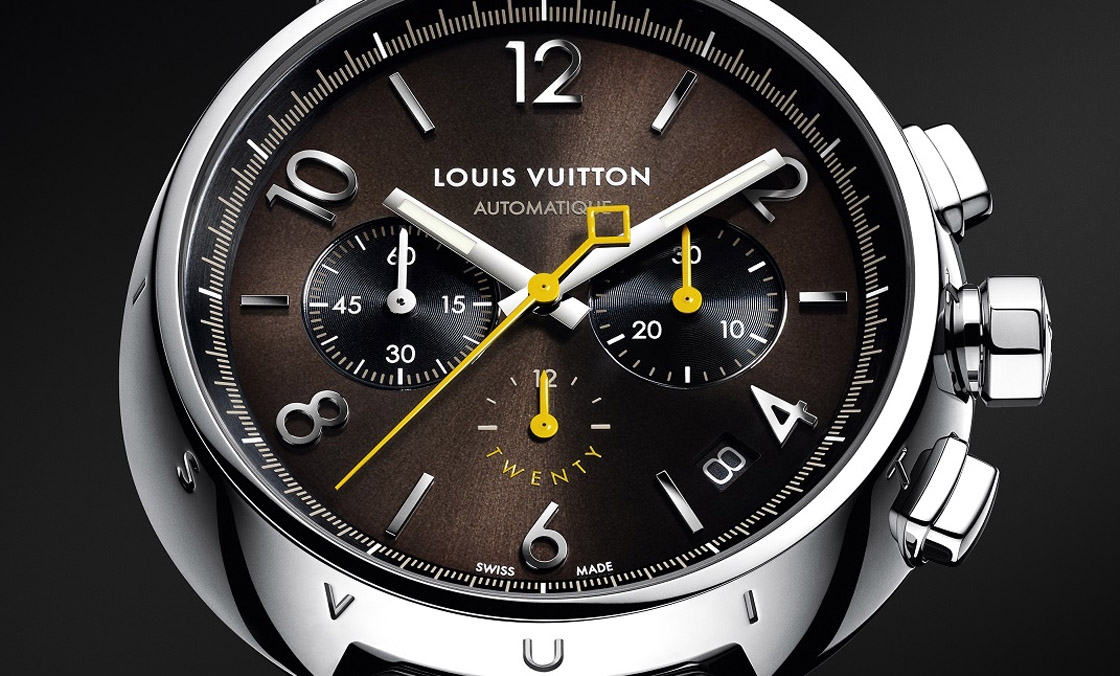 Louis Vuitton 41.5mm Tambour Essentials Automatic Chronograph LV