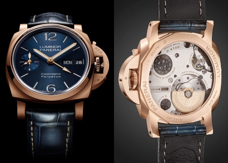 深藏不露的與眾不同,Panerai Luminor萬年曆腕錶-PAM00742