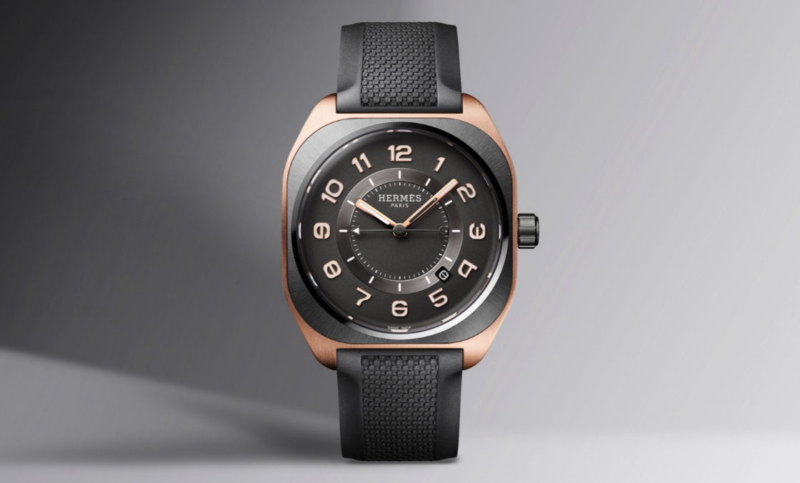 HERMES - 愛馬仕HERMÈS H08腕錶推出玫瑰金奢華版本