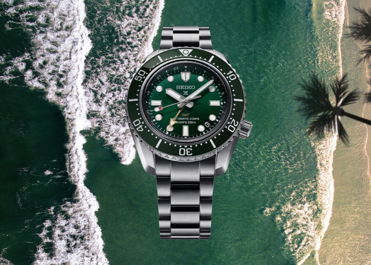 Seiko Prospex 系列首次推出 全新三日鍊機械GMT 潛水錶