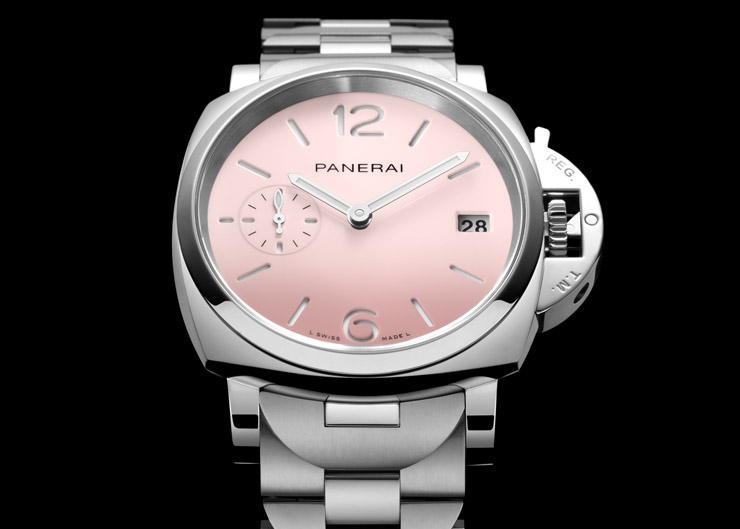 Panerai品牌史上首次出現粉彩色錶盤!Luminor Due 38 毫米腕錶