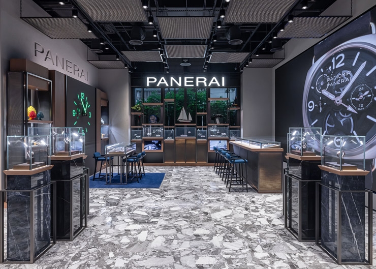 Panerai全新概念店進駐台北東區新地標Diamond Towers