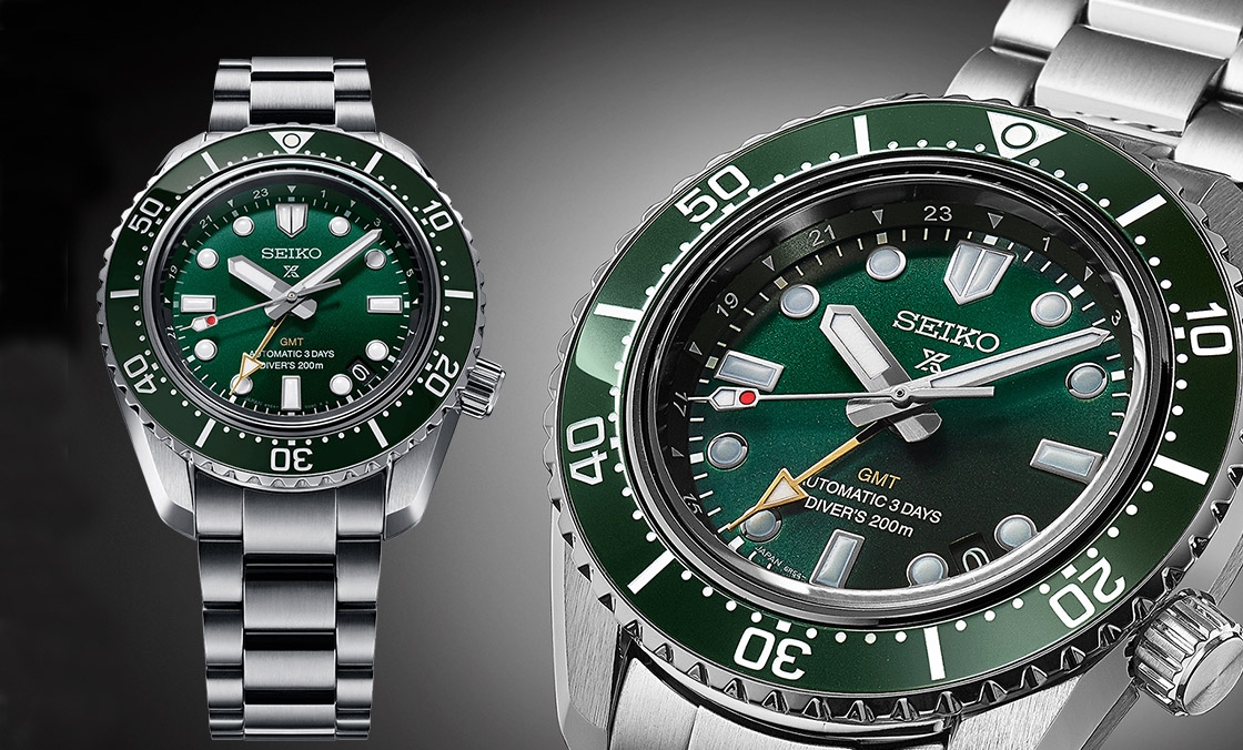 SEIKO - SEIKO這款綠水鬼，跨區打怪、來勢洶洶！Prospex 1968年GMT潛水錶