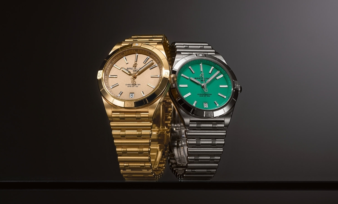 BREITLING - 百年靈第一款黃金腕錶，獻給「女士優先」Chronomat 36維多利亞．貝克漢限量版