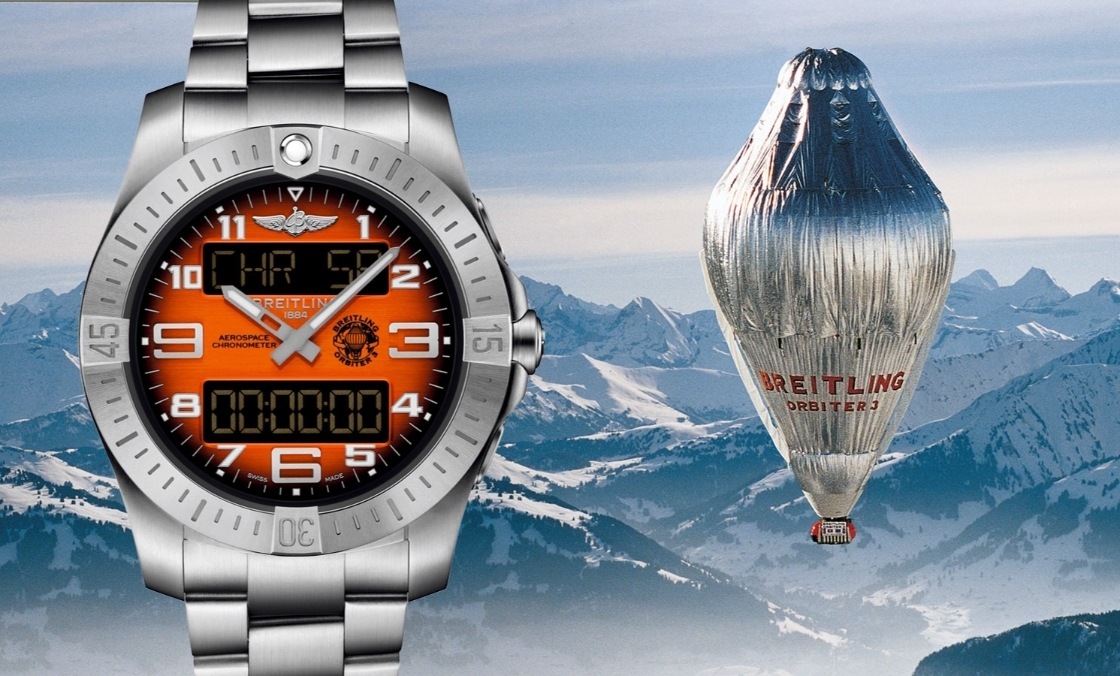 BREITLING - 讓收藏腕錶，成為收藏飛行夢想的一部份：百年靈BREITLING航天多功能熱氣球B70腕錶