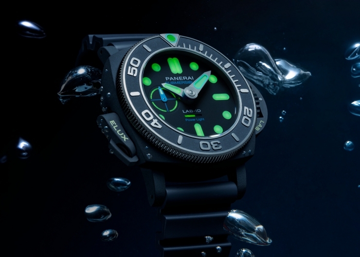 機械錶夜光新境界! PANERAI 發表全新Submersible Elux LAB-ID PAM01800腕錶