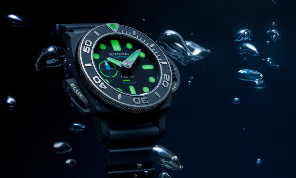 PANERAI - 機械錶夜光新境界! PANERAI 發表全新Submersible Elux LAB-ID PAM01800腕錶