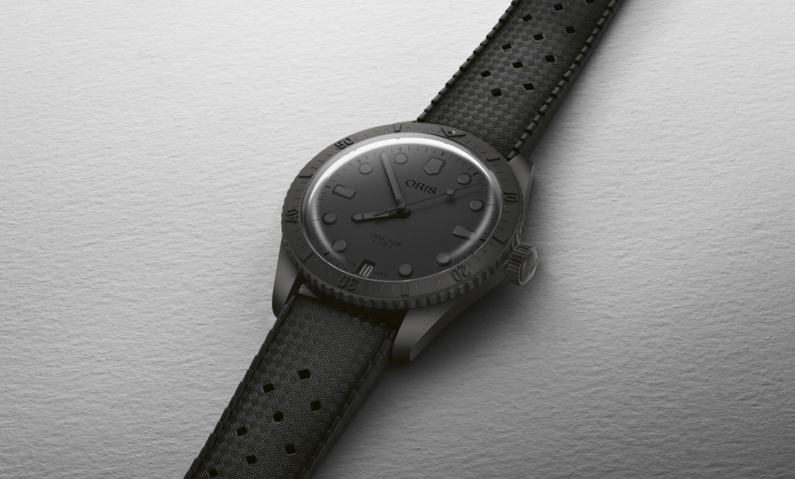 ORIS - Oris歷來首只全黑版腕錶：Divers Sixty-Five腕錶2024 Hölstein限量特別版