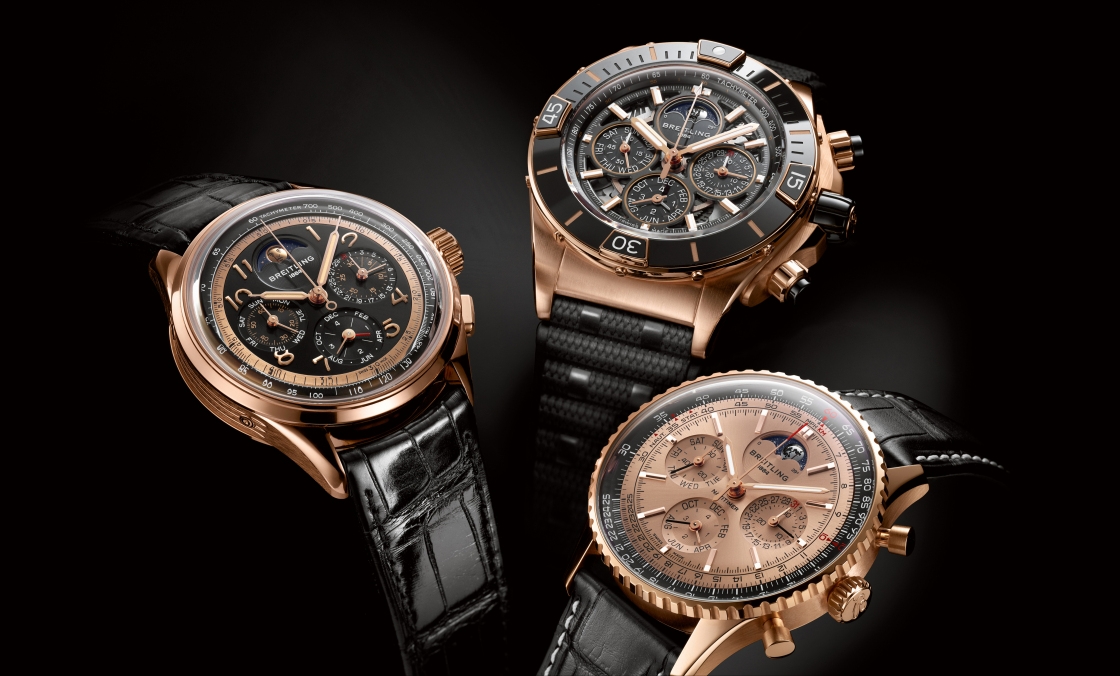 BREITLING - NAVITIMER - RB19101A1H1P1 - BREITLING 推出3款搭載全新萬年曆機芯的經典腕錶 為140週年誌慶