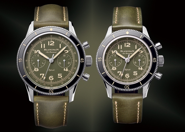 Blancpain Air Command 迷彩綠限量版登場，重現經典軍事風格