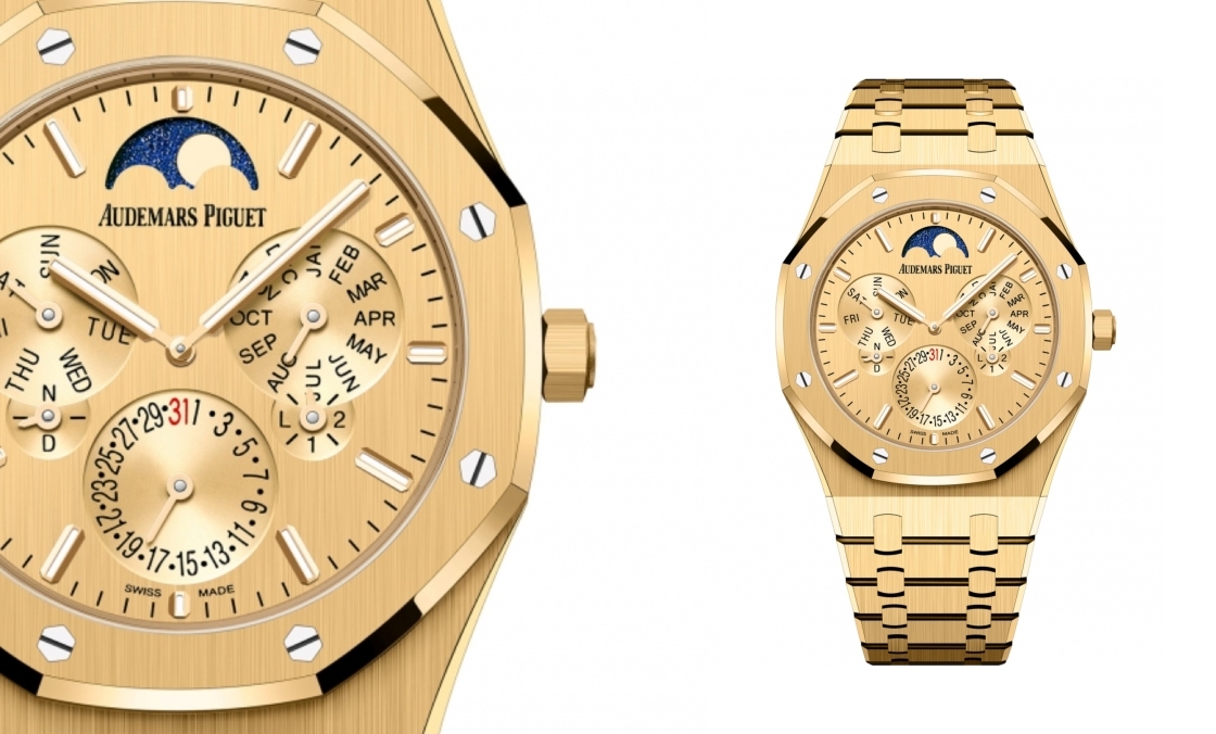 AUDEMARS PIGUET - ROYAL OAK - 26586BA.OO.1240BA.99 - 愛彼RD#2皇家橡樹超薄萬年曆首見黃金材質, 大中華區限量版亮相