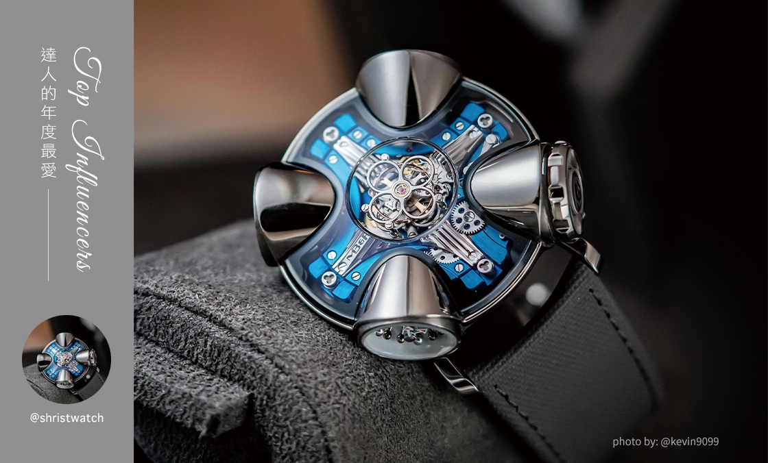 MB&F - HOROLOGICAL MACHINES - 11.TL.BL-C - IG影響力人物：@shristwatch 的年度最愛