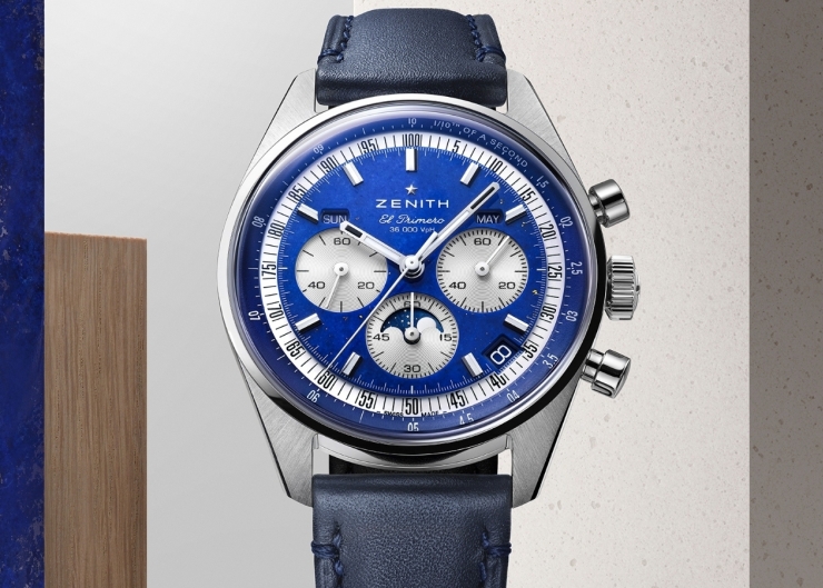 致敬160年傳承,ZENITH Chronomaster三重日曆計時碼錶青金石新款登場
