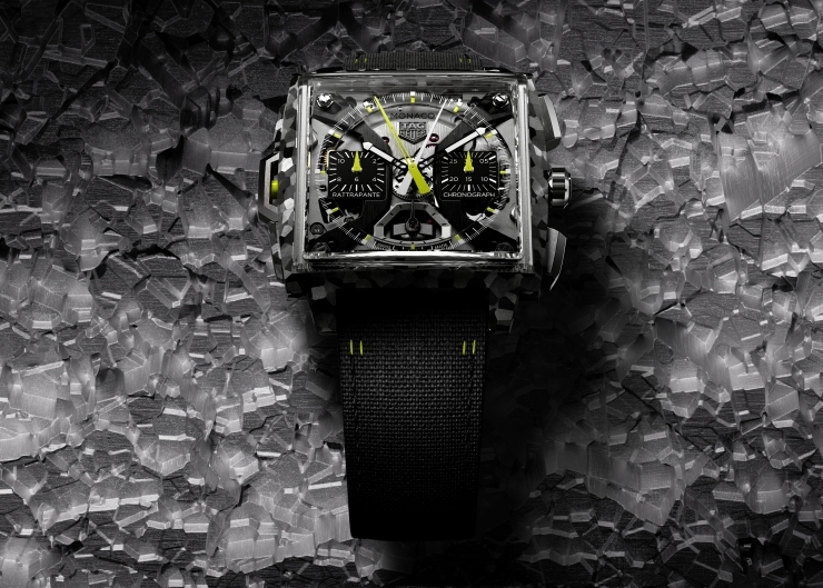 嶄新鈦金材質亮相,經典黑白與Gulf藍橙同場現身|TAG HEUER Monaco三款新錶驚艷登場