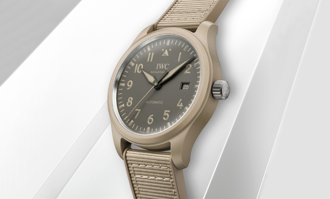 IWC - PILOT - IW328106 - 再次飛越沙場!IWC推出全新TOP GUN「莫哈韋沙漠」沙色陶瓷飛行員腕錶