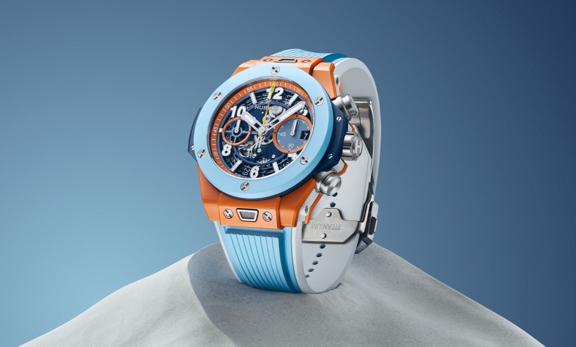 HUBLOT - BIG BANG - 441.ES.5199.RX - 夏日強勢登場:HUBLOT Big Bang Unico Summer 2025 雙彩陶瓷腕錶限量亮相