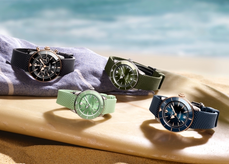 衝浪傳奇致敬款、全尺寸新陣容踏浪而至|BREITLING Superocean Heritage系列新款登場
