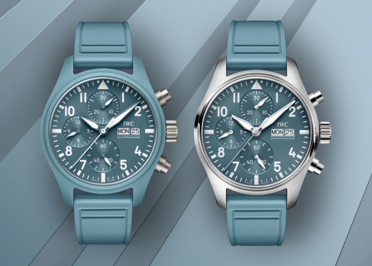 IWC淺藍陶瓷來襲:TOP GUN Miramar飛行員系列海軍空戰部隊計時碼錶雙版本